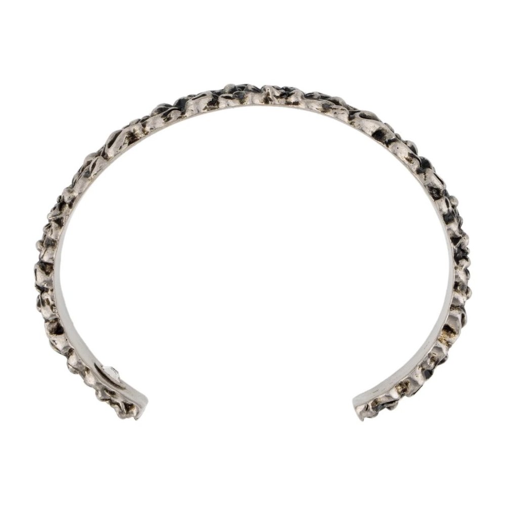 Gucci Lionhead Mane Cuff Bracelet in Silver - Picture 3 of 3